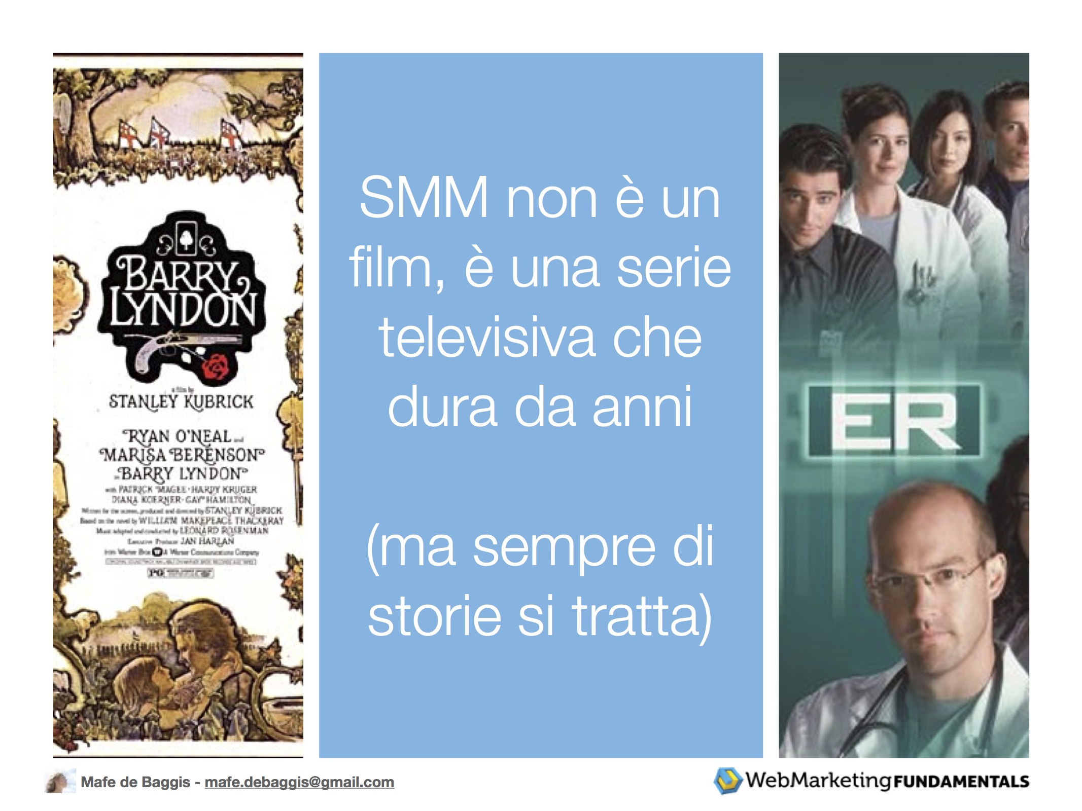 SMM non è un film, è una seria televisiva che dura da anni (ma sempre di storie si tratta)