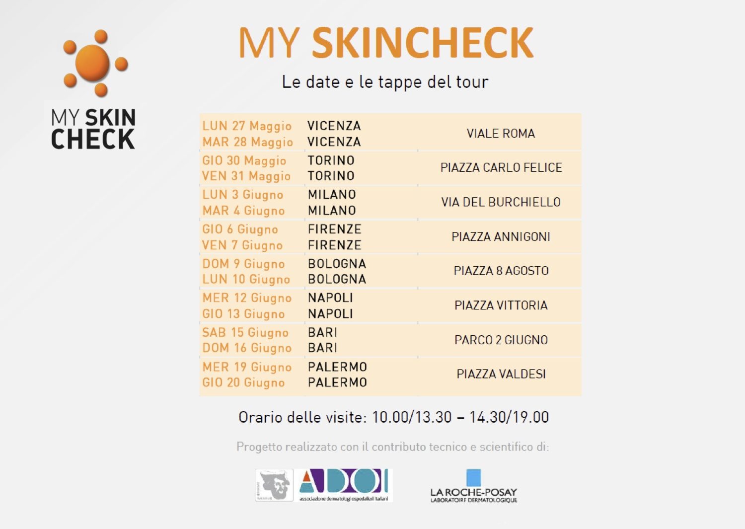 My Skin Check Tour